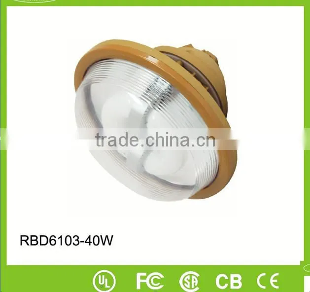 40W Explosion Tri-Proof Induction Lamp tri proof light led aluminum housing tri-proof ip65