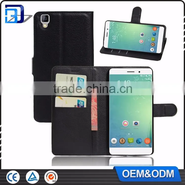 For Bluboo Maya Leather Case, Litchi Skin Wallet Leather Flip Case For Bluboo Maya Cell Phone Accessories