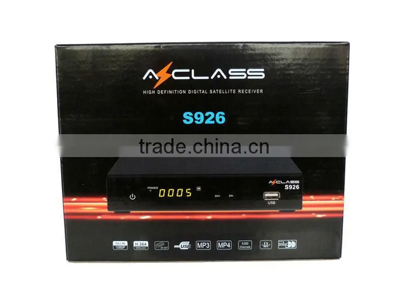 AZCLASS s926,FREE IKS SKS DECODER satellite receiver for south America