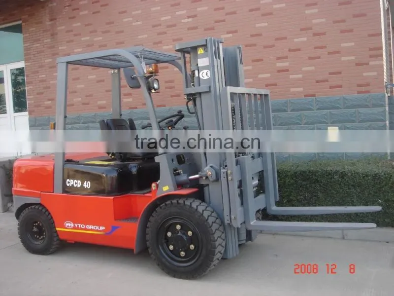 YTO Small Forklift CPCD40 For Sale