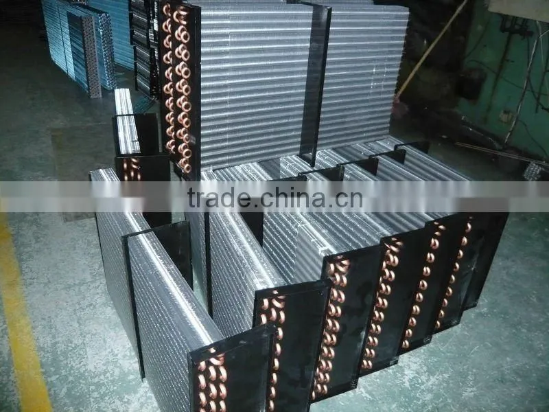 Air cooled refrigeator condensers