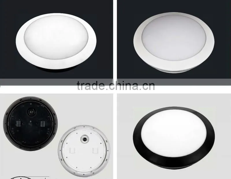 polycarbonate IP66 Round 14w LED Bulkhead