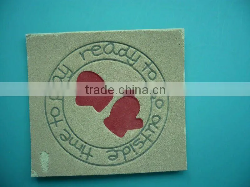 leather hang tag