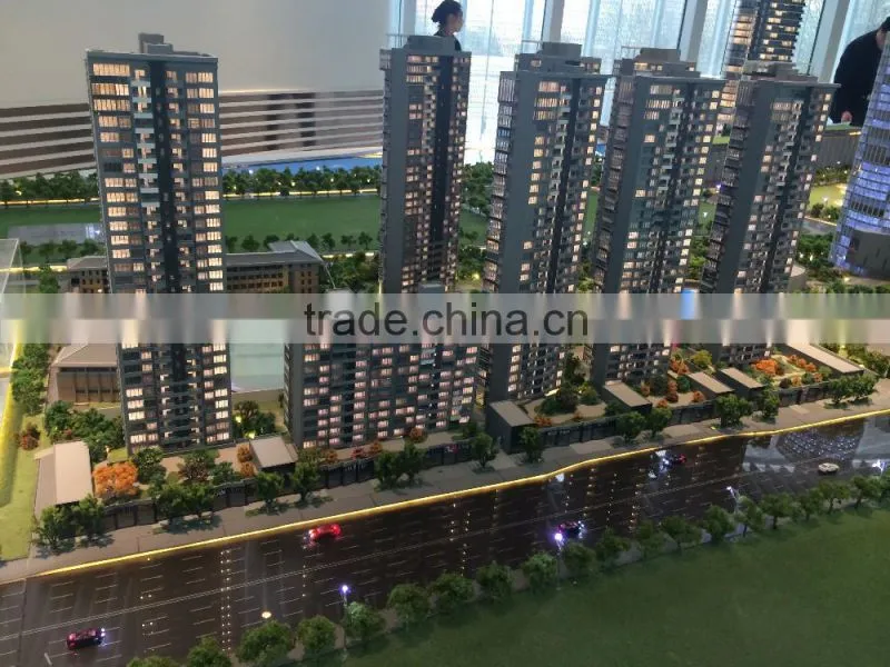 Sand table architectural miniature model maker/building scale model making