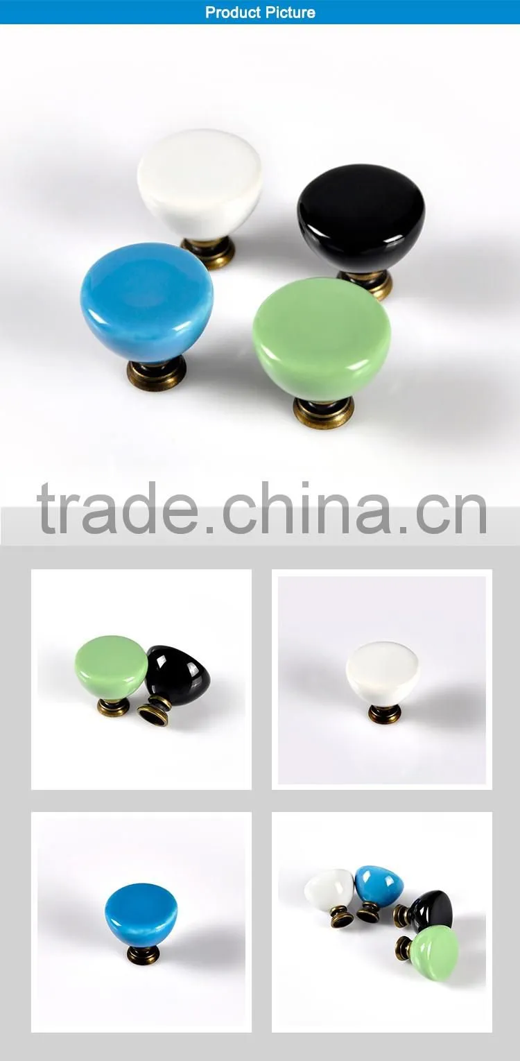 Best selling hot products elegant porcelain doorknobs