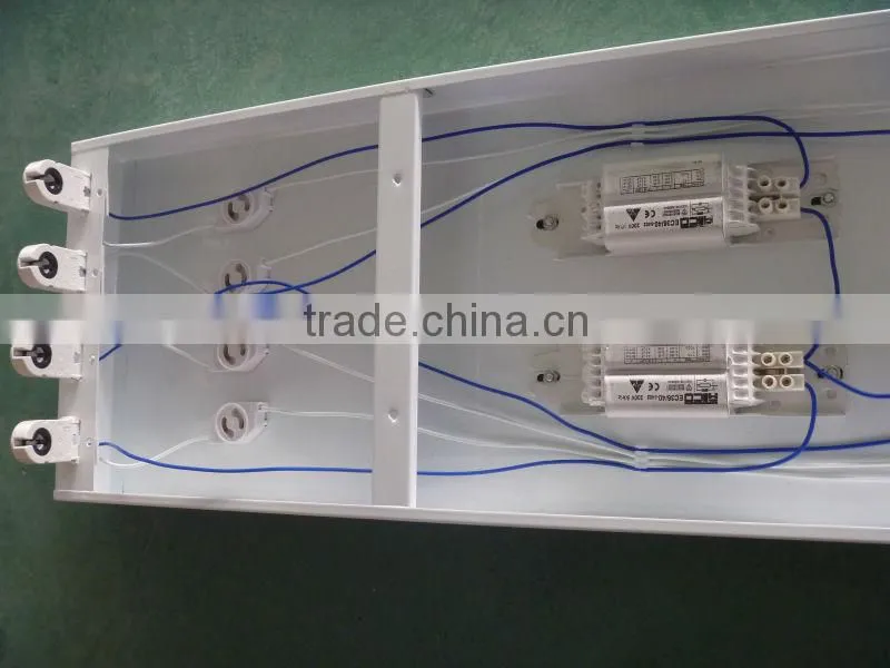 led luminaire fixture for 4 120cm tube