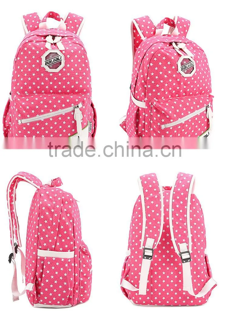 2015 Cute Backpack For High School Girls