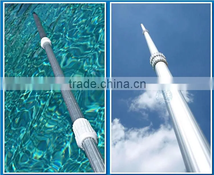 P1700 update 2015 Poolstar hot sale adjustable flexible aluminum pool telescopic poles
