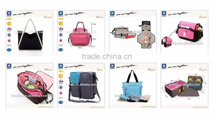 Hanging diaper wet bag 3 in 1 waterproof diaper bag,baby kit bag