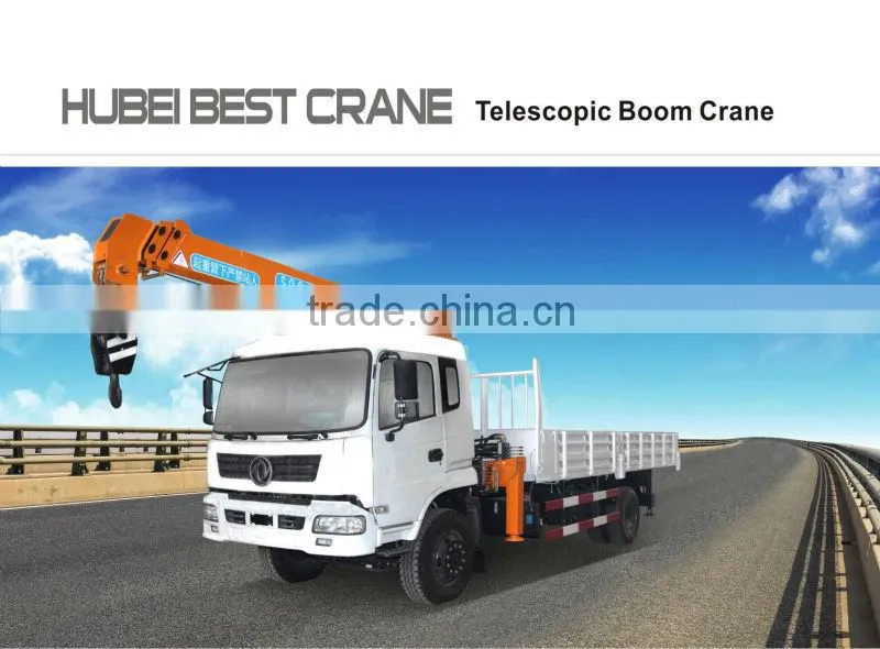20 ton truck mounted crane SQ20S5 500 Kn.m at 2.5 m crane truck high quality on sale