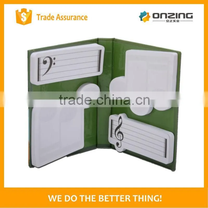 New design custom sticky note pad with die cut shapes
