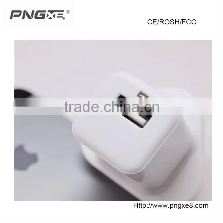 PNGXE High-quality Portable USB Charger Adapter for Ipad, Samsung Galaxy, Iphone, Blackberry, Gps, and Other Tablet, Smartphone