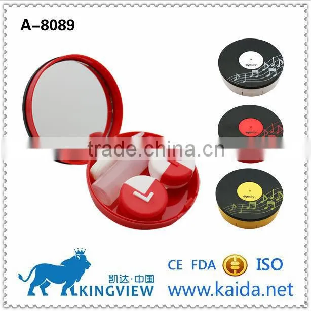 elegant contact lens case yellow contact lenses box