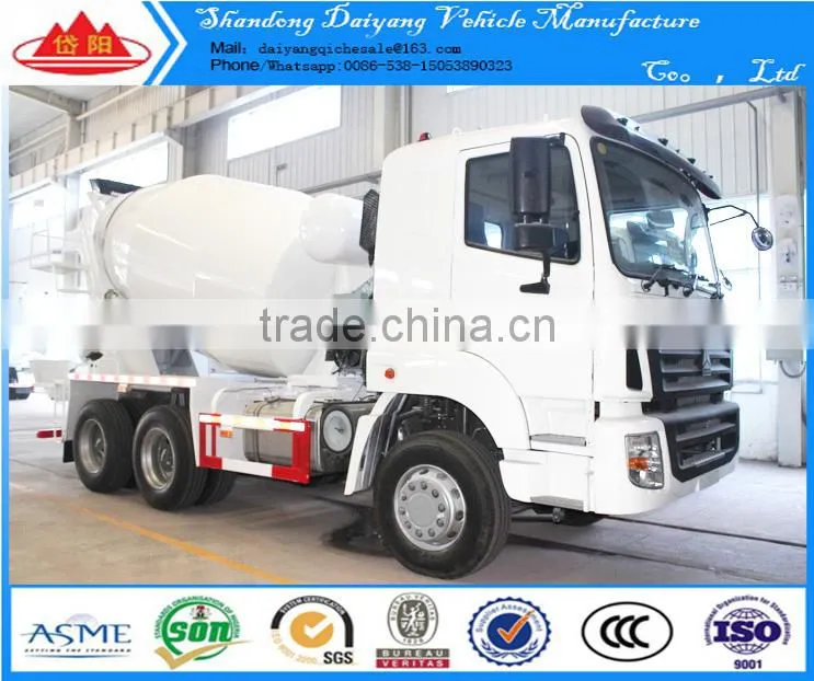 Reasonable price concrete mixer pumps truck with diesel engine generator