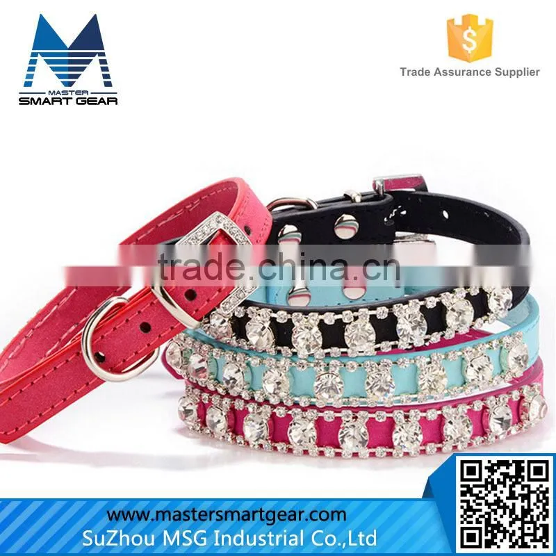 Handmade Embroidered Pet Collars Soft Comfortable Pet Collar PT40