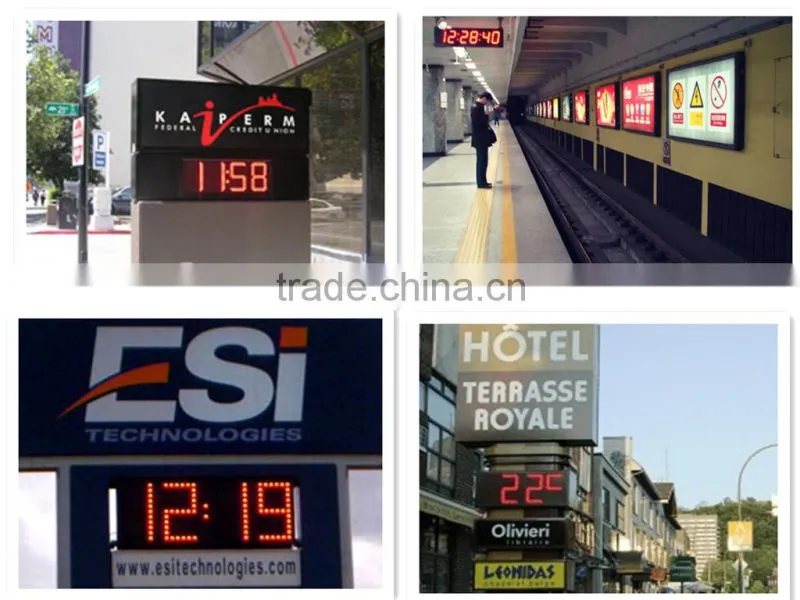 led digital clock/marathon race clock , outside used!!!!!!!