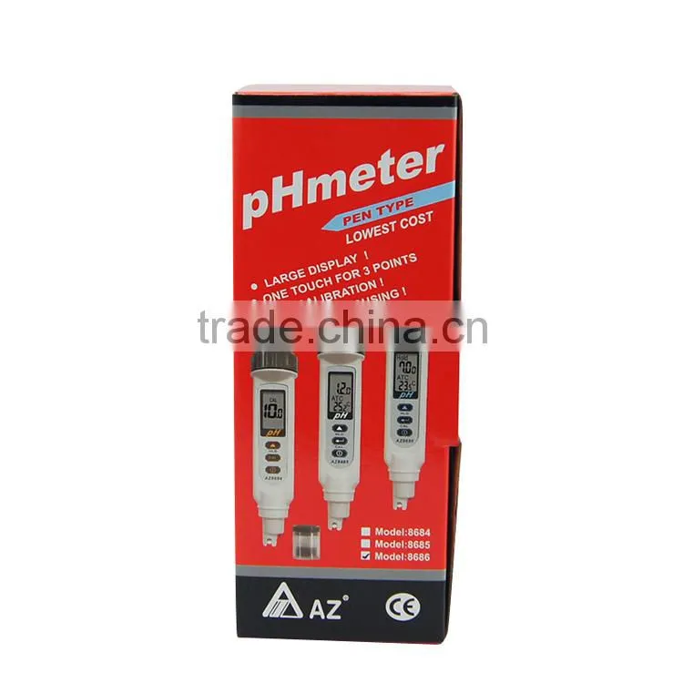 RoHS Aquarium ATC IP65 Portable Digital PH Meter Pen