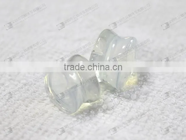 Synthetic moonstone ear plugs wholesale ear plugs