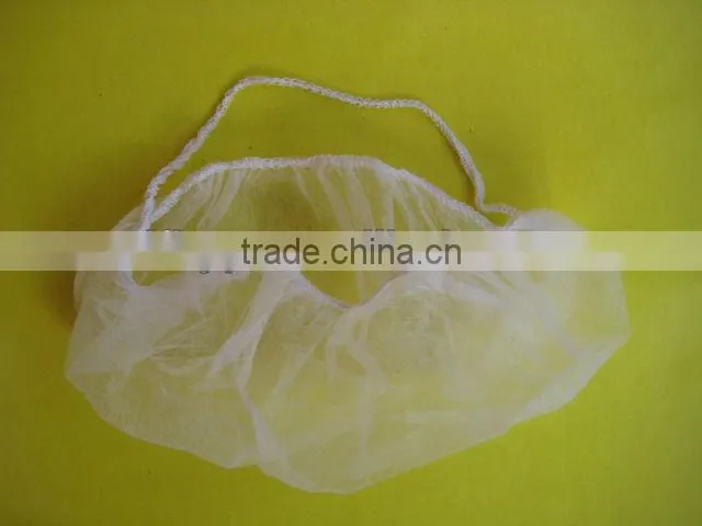 non-woven white surgical beard cover