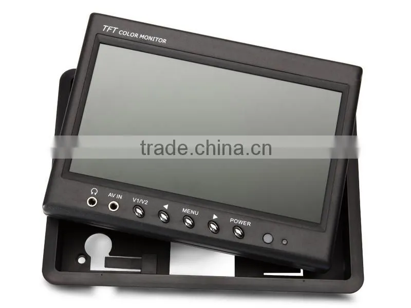 good sale 16:9 7" used car lcd usb monitor with hdmi input