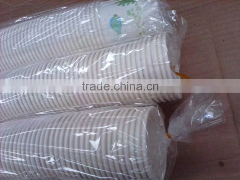 4 color print cute design disposable paper cups with factory price