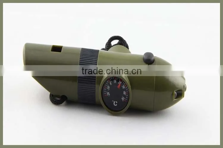 Necklace Army Green Multi Function Sighting Compass