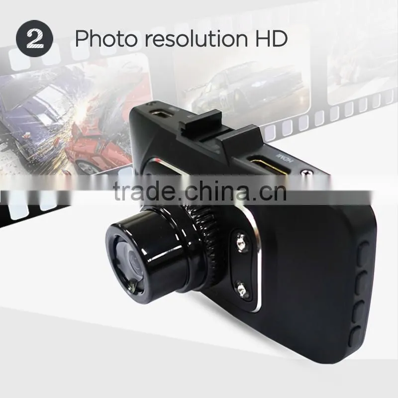 Alibaba in the Russian - 2.7 "LCD wide-angle G Sensor video vehicle tracking system