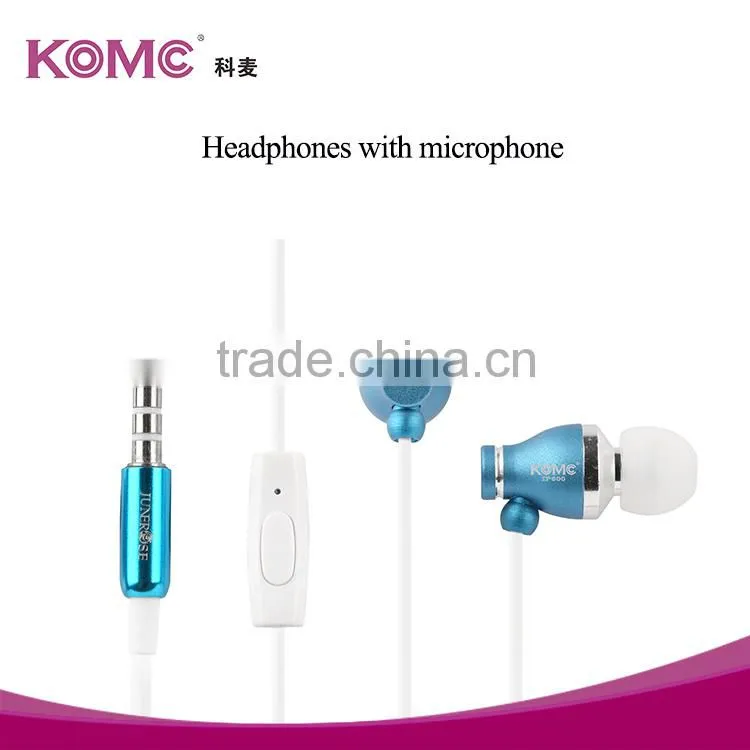 China Customized high quality Mobile Phone Earphones best workout earbuds