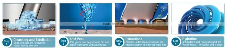 2016 Best Professional 7 in 1 spa PDT light therapy diamond dermabrasion machine with oxygen jet peeling, water oxygen peeling