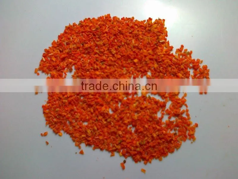 dehydrated carrot cube