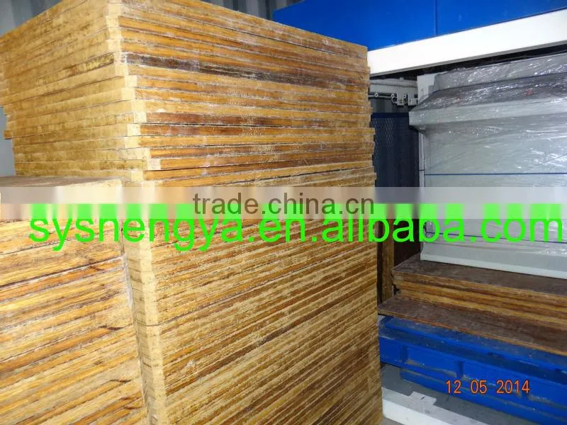 China manufacturing bamboo pallets for concrete brick machine block machine carrier