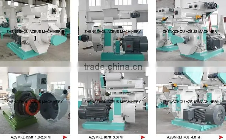 CE Approved Ring Die Compress Wood Pellet Mill