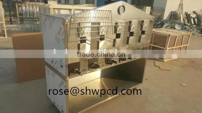 Automatic smokeless charcoal fish grill machine,large capacity fish roasting machine with best price