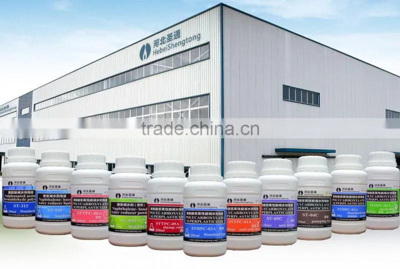 performance concrete water reducer polycarboxylate superplasticizer PCE50%