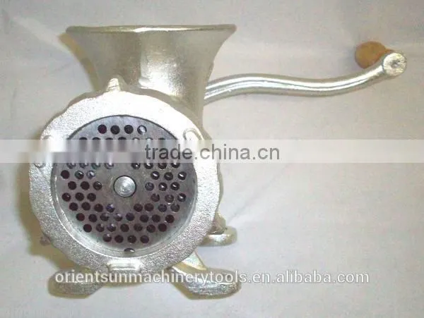 12# electroplate tinned manual meat grinder hand operate meat mincer no 12