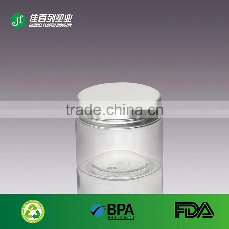 Factory price high quality 80ml Clear Plastic Jars manufacturer
