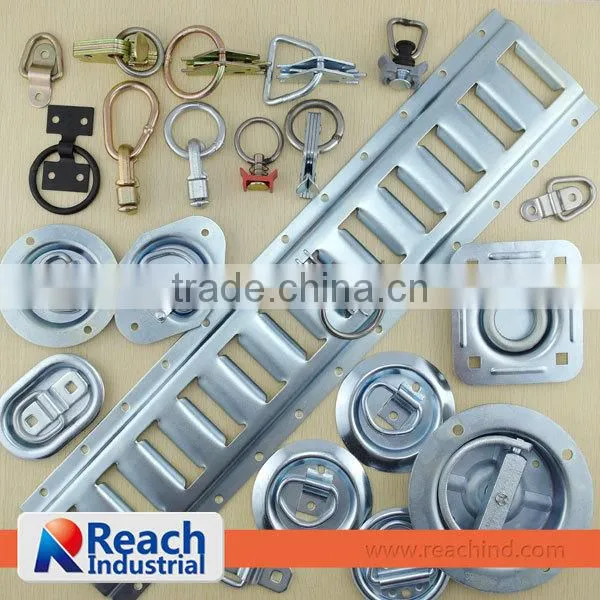 Horizontal E-track Trailer Cargo Control