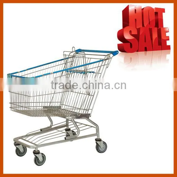 Fashionable style supermarket shopping cart,grocery shopping carts for sale