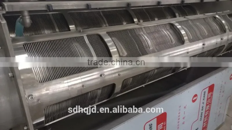 High Quality SS Volute sludge dewatering equipment , TSURMI technology