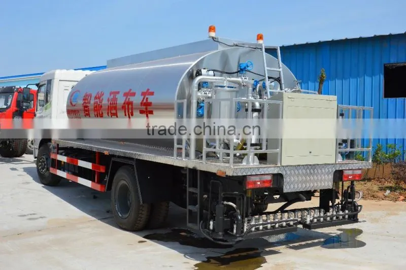 NEW dongfeng 4x2 heated asphalt tank truck with 10ton capacity for sale