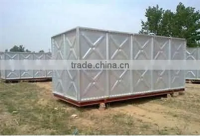 high quality galvanized water tank/facoty outlet 1.22*1.22m galvanized water tank