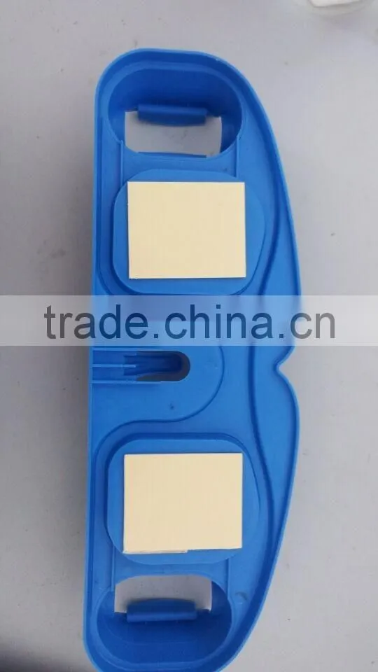 plastic besom and mop hook rack with glue and screw