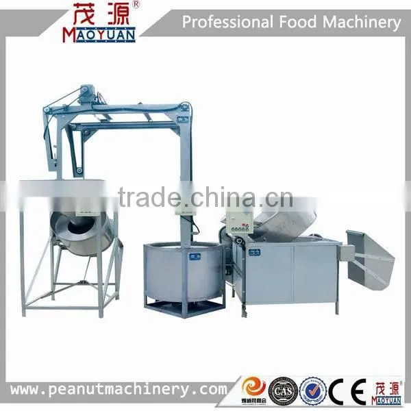 best selling 600kg/h fried food deoiling plant with CE