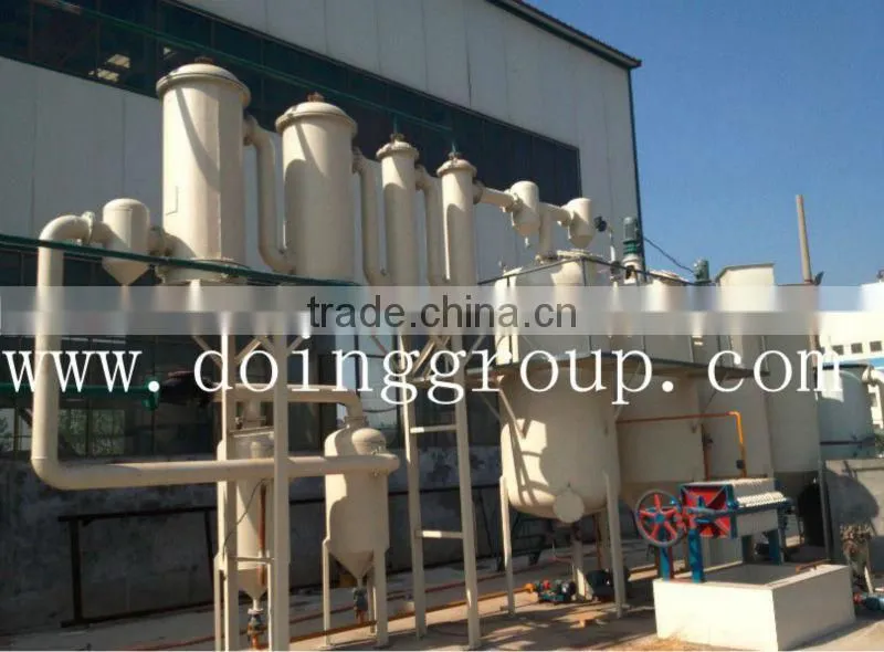 Automatic China truck tire to diesel oil recycling machine