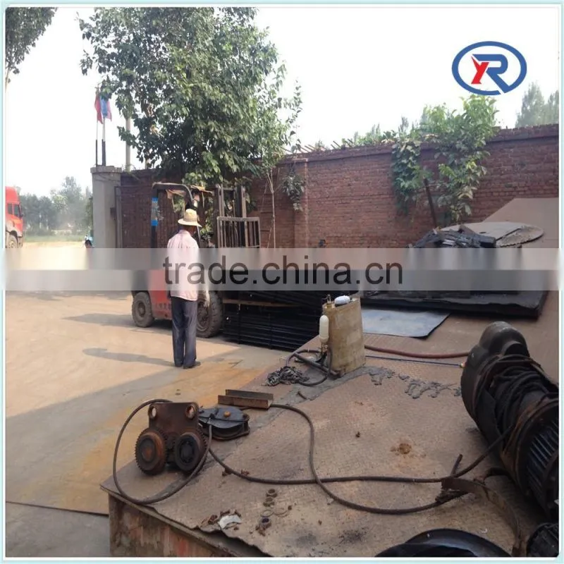 black Y Steel Fence Post metal post