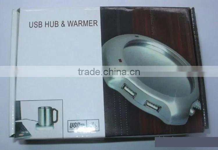 4 port USB hub usb cup warmer usb coffee warmer pad usb mug warmer usb glass pad USB hub cup warmer