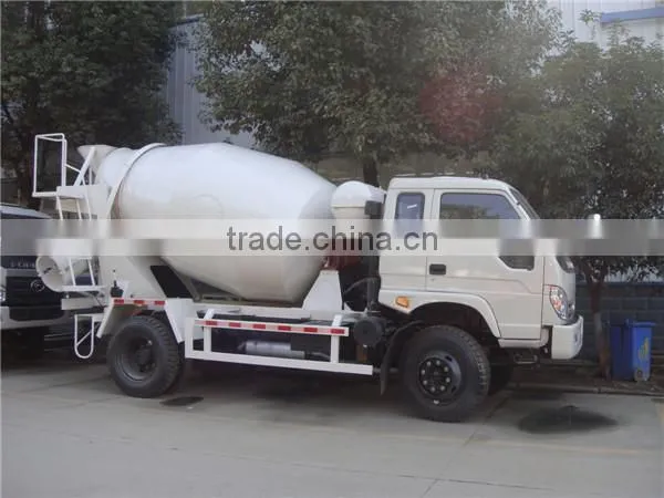 right hand drive 4m3 mini concrete vibrating truck