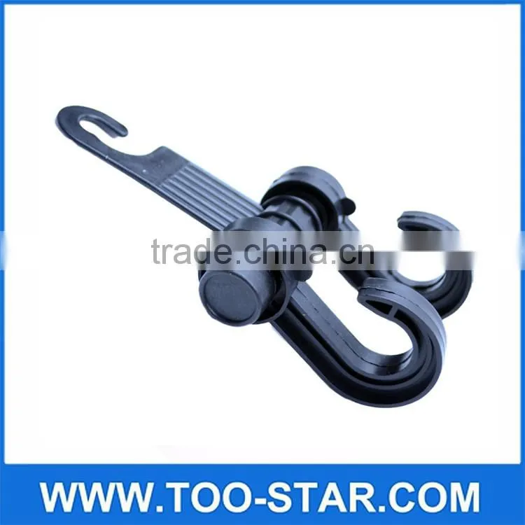 Universal Car Back Seat Headrest Hanger Holder Hooks For Bag Purse Cloth Grocery