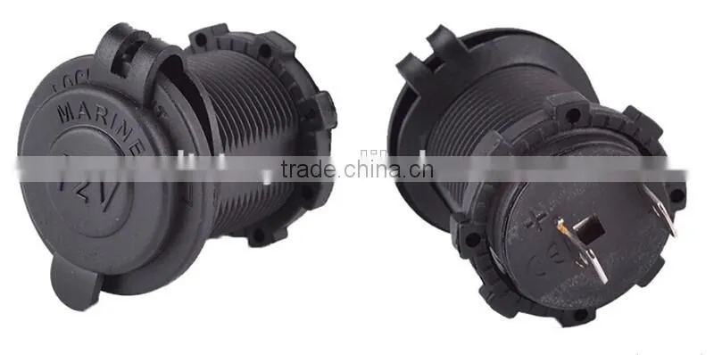 Motorcycle Car Cigarette Lighter Socket Power Plug