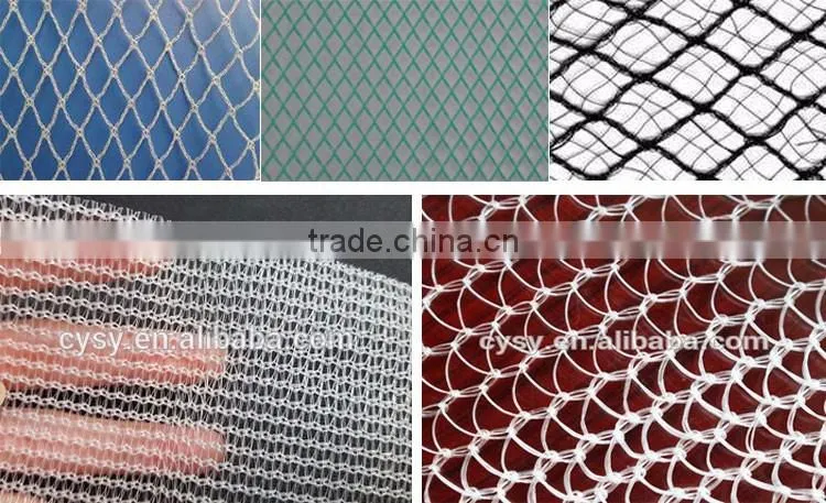 Functional nylon anti hail net machine produce grass protection mesh
